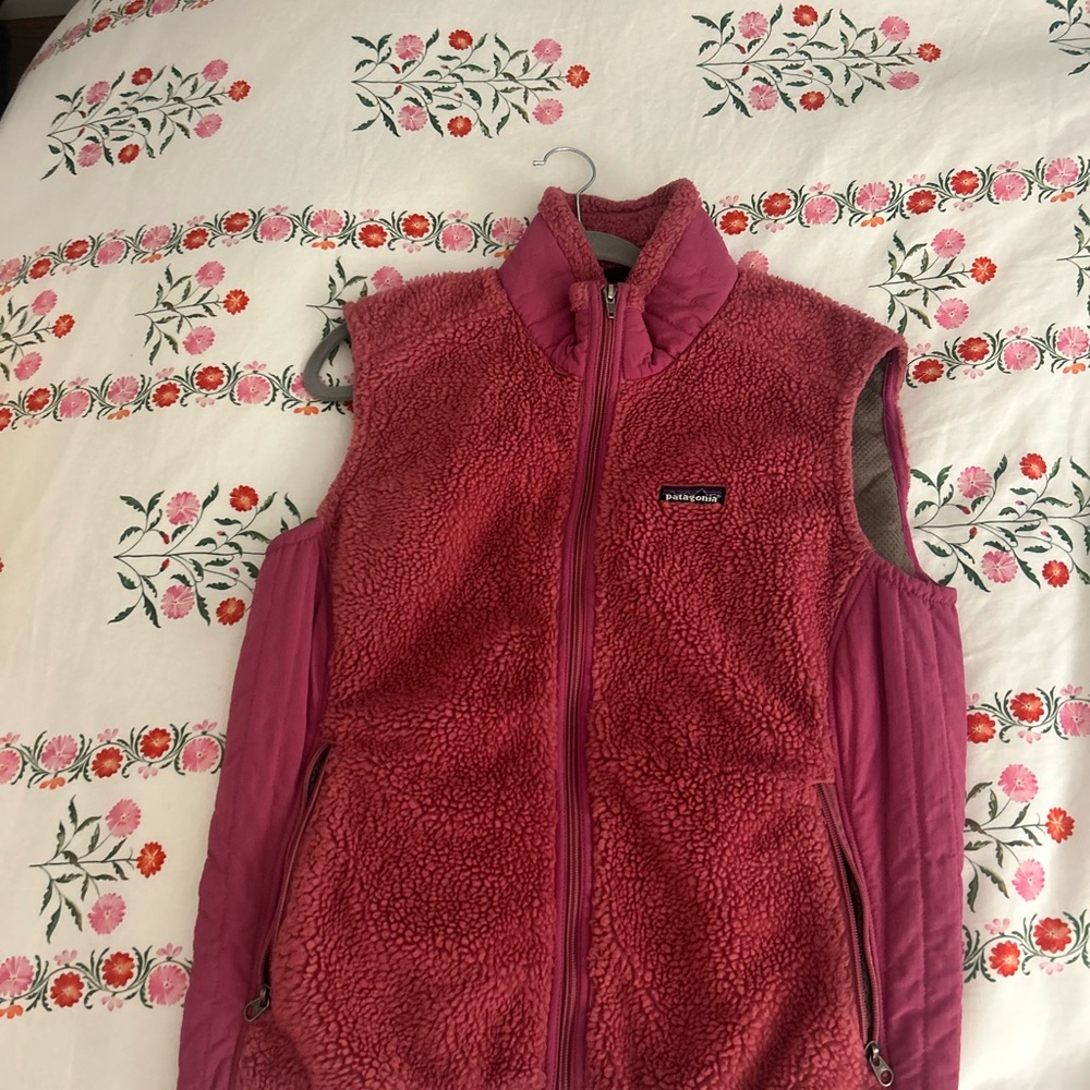 Patagonia Raspberry Fleece Vest